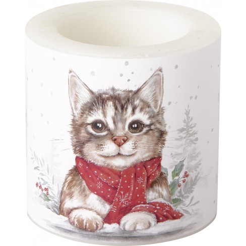 Малка свещ 7.5х7.5см Minou Малка свещ 7.5х7.5см Minou